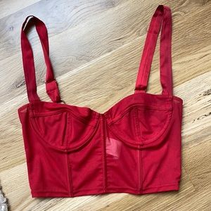 Oh Polly Red Corset